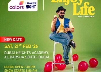 Colors Laughter Night Returns to Dubai with Abishek Kumar’s Live Comedy Special