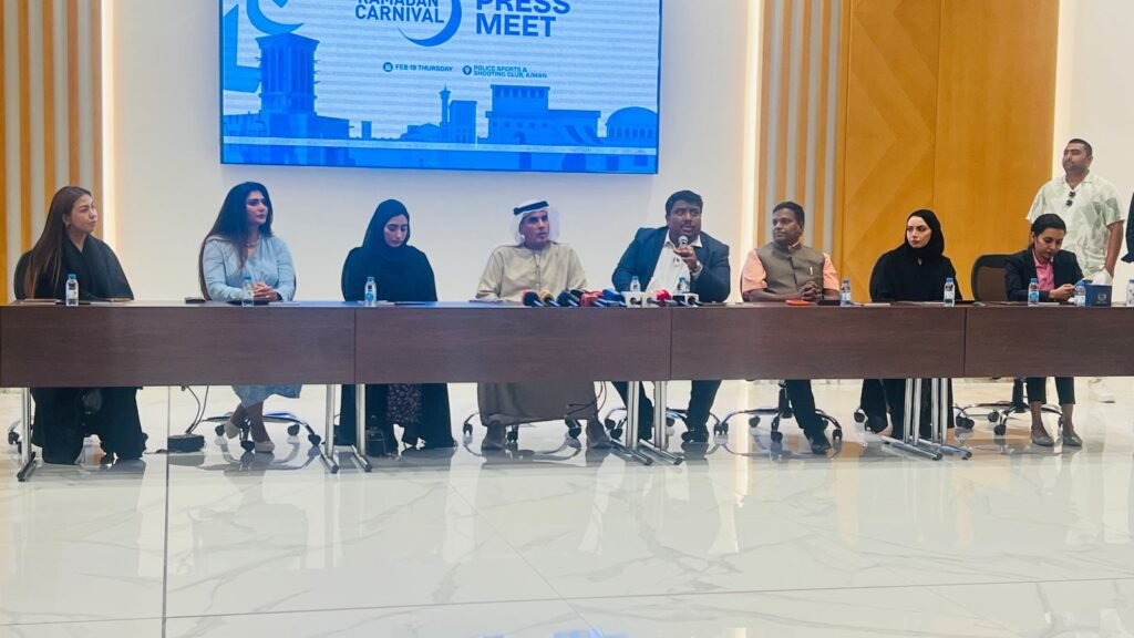 Ajman Ramadan Carnival, Ajman Police Club event, Ramadan events in Ajman, UAE Ramadan carnival 2026, free entry Ramadan event, Ajman family events, Ramadan night market UAE, Ajman sports activities Ramadan, Wealth-I Group event, Neha Saxena Ajman event