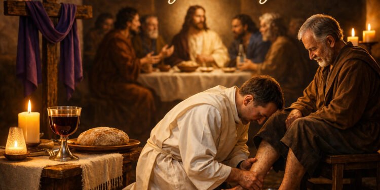 Christians Observe Maundy Thursday, Commemorating the Last Supper