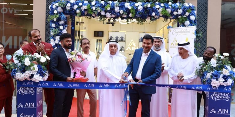Ain Gold & Diamonds LLC. inaugurates new showroom in Dubai Gold District