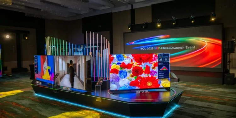 TCL Unveils 2026 SQD-Mini LED TV Lineup in the UAE, Featuring Flagship X11L with 10,000 Nits Brightness